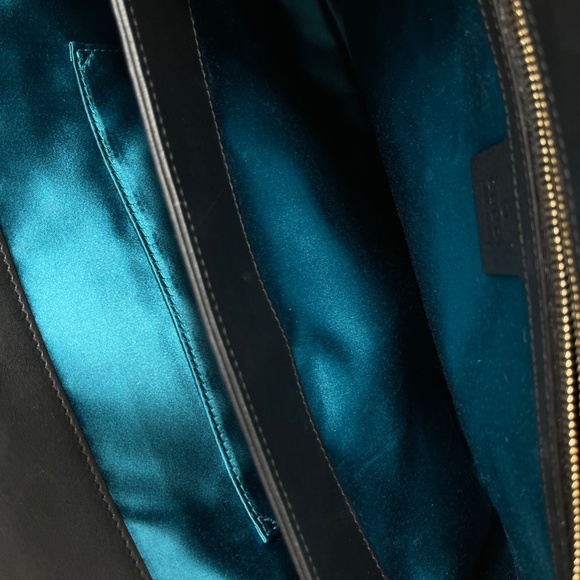 Gucci Ophidia Red Suede Chain Shoulder Bag - Picture 10 of 14